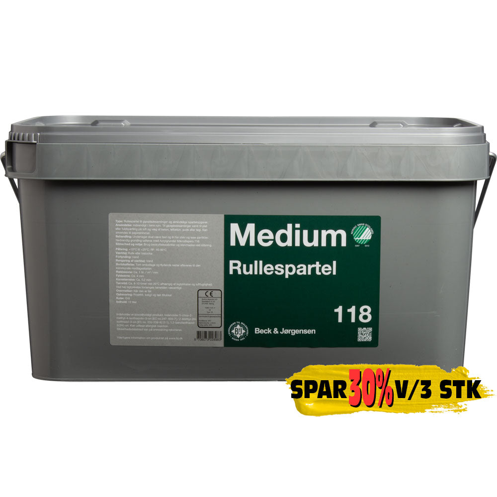 Rullespartel let medium 12 ltr.