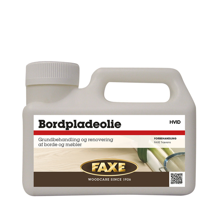 Faxe Bordpladeolie Hvid