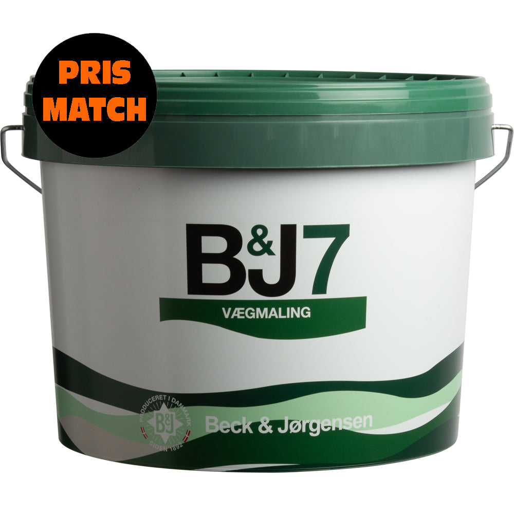 B&J 7 Vægmaling 9 Ltr