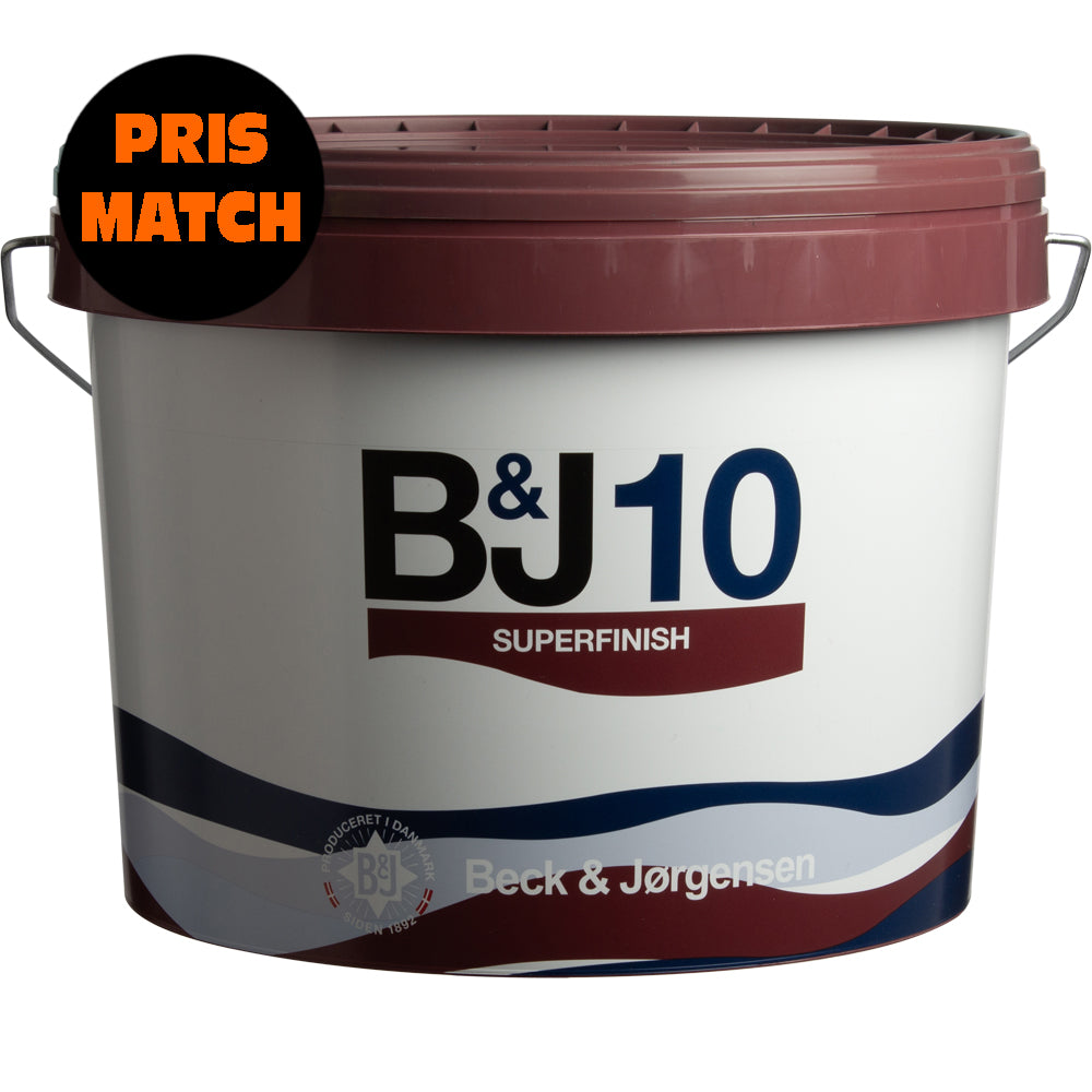B&J 10 Vægmaling 9 ltr.