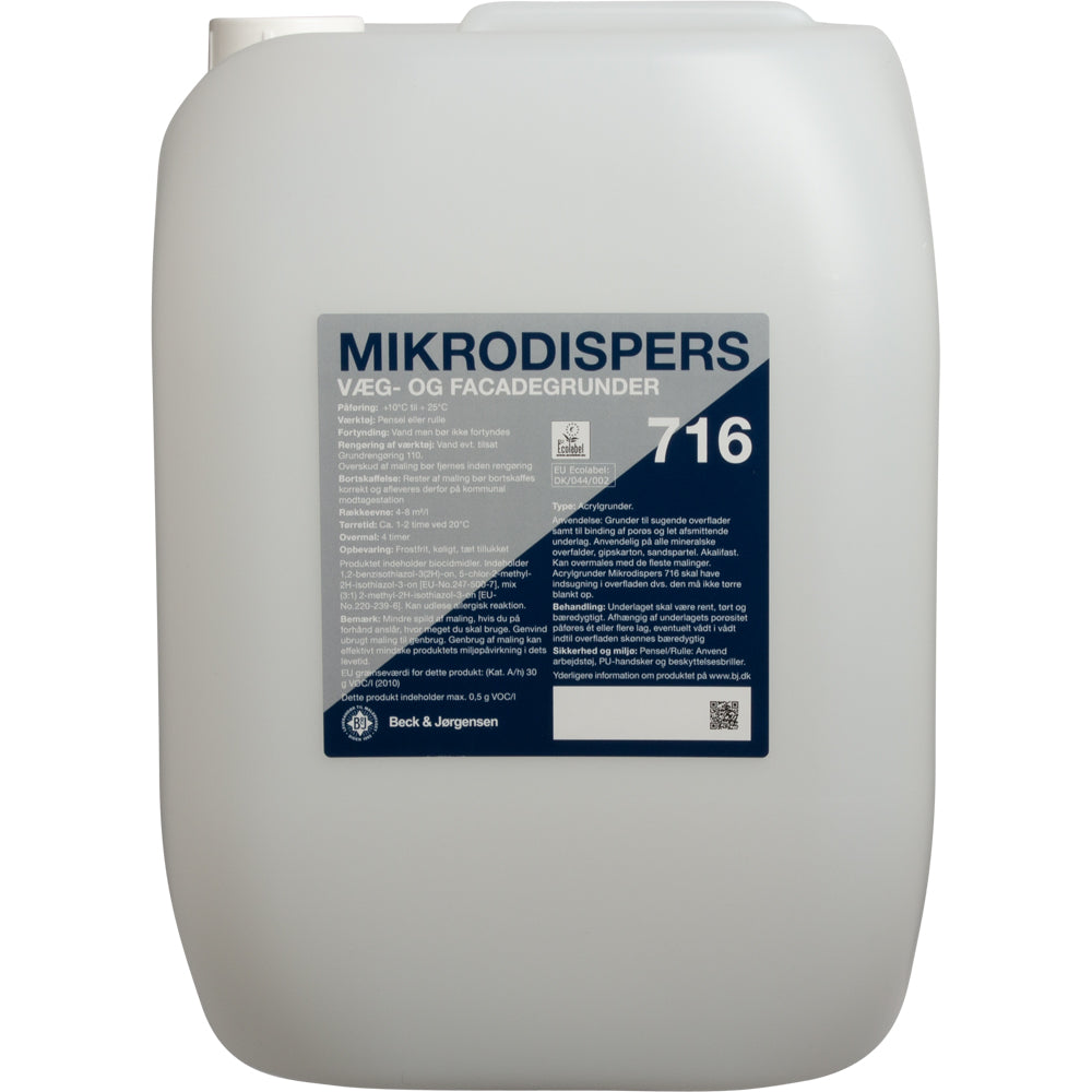 Mikrodispers Acrylgrunder 10 L