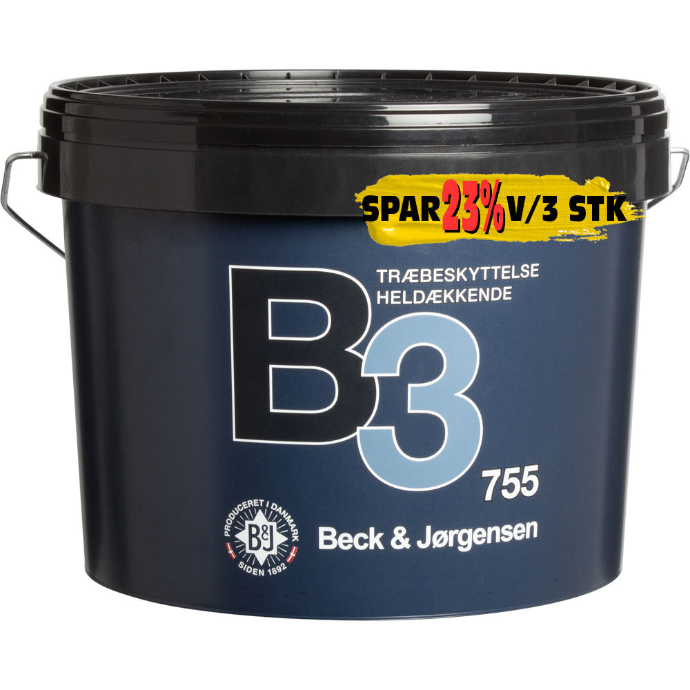 B3 755 Heldækkende træbeskyttelse 9 ltr