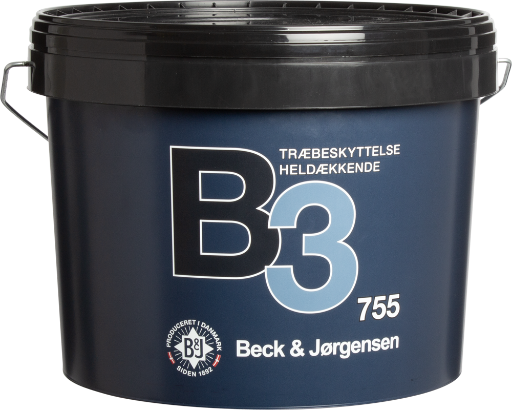 B3 755 Heldækkende træbeskyttelse 9 ltr