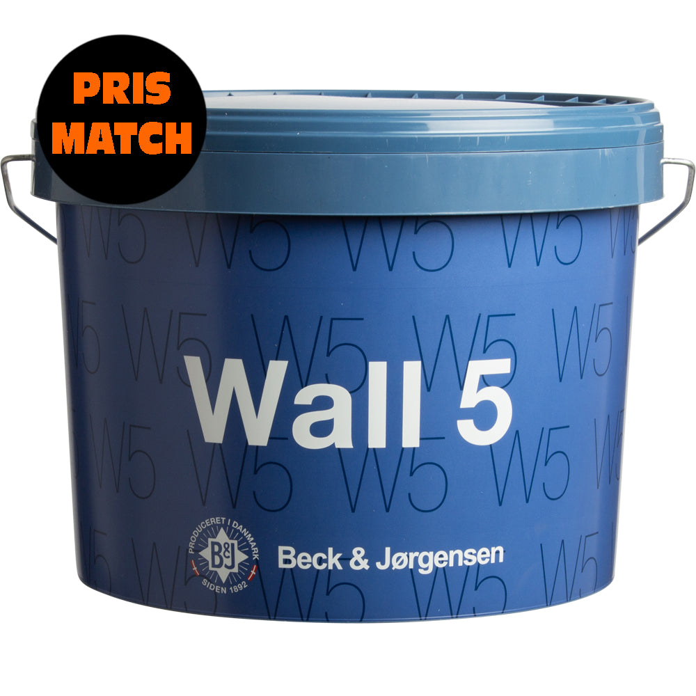 WALL 5, Loft & Vægmaling 9 ltr, hvid
