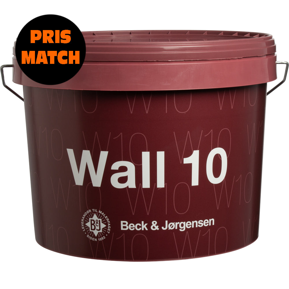 WALL 10, Vægmaling 9 ltr. hvid