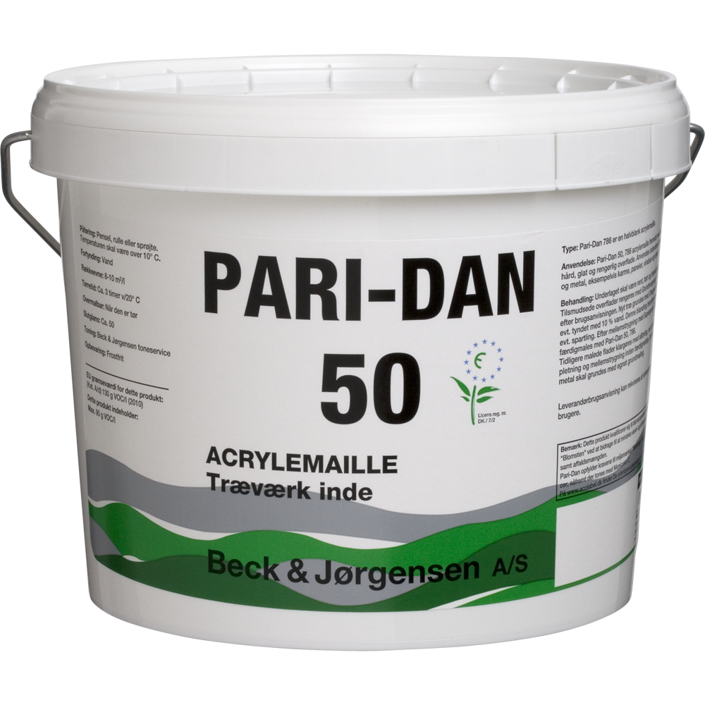 Pari-Dan 50 Vandig Emaille 2,7 ltr