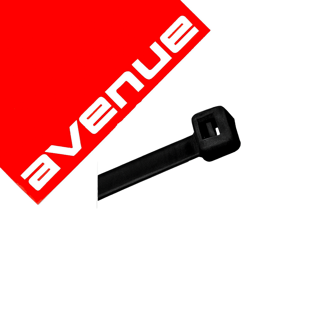 Kabelstrips 190mm sort