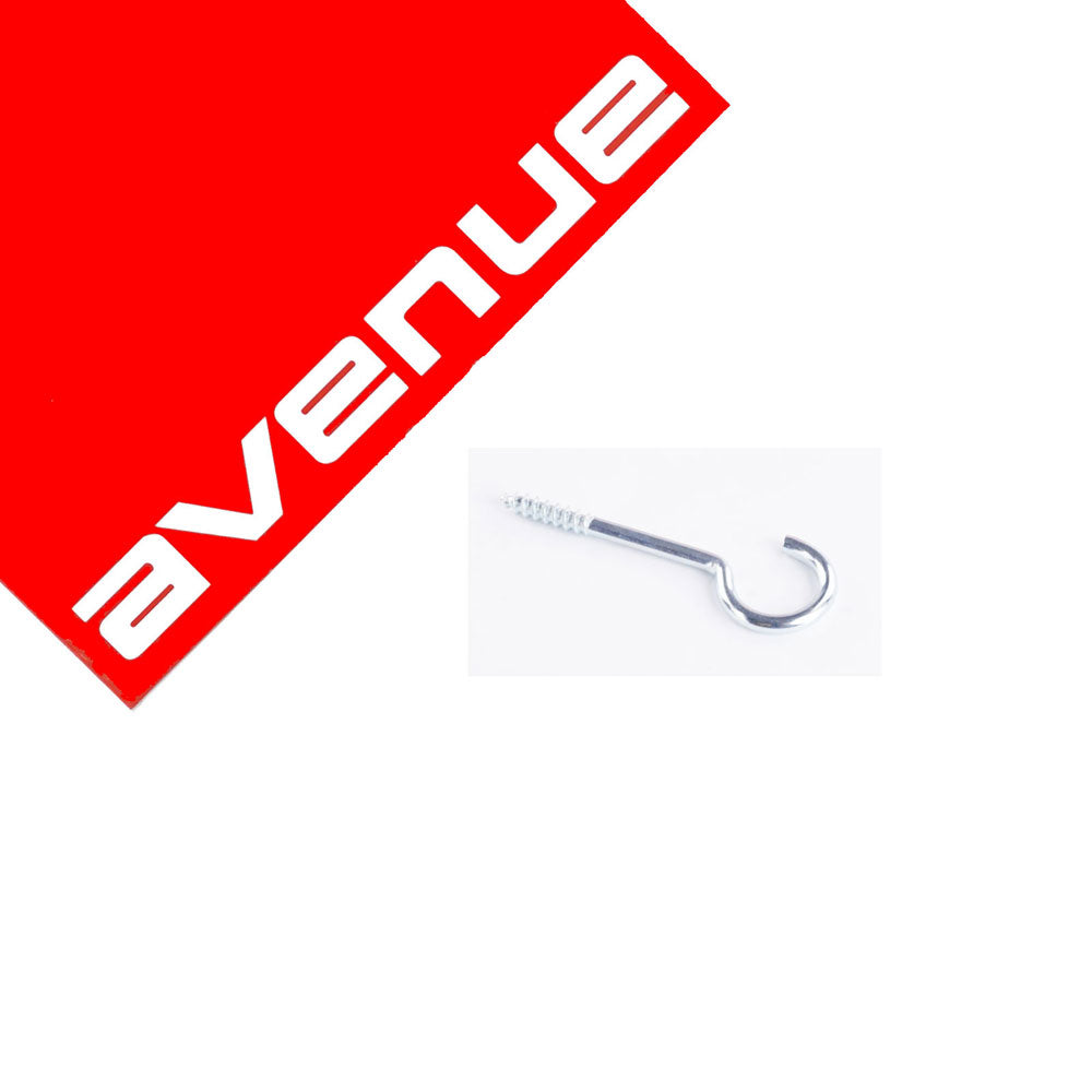 Skruekroge 70 mm 3 stk.