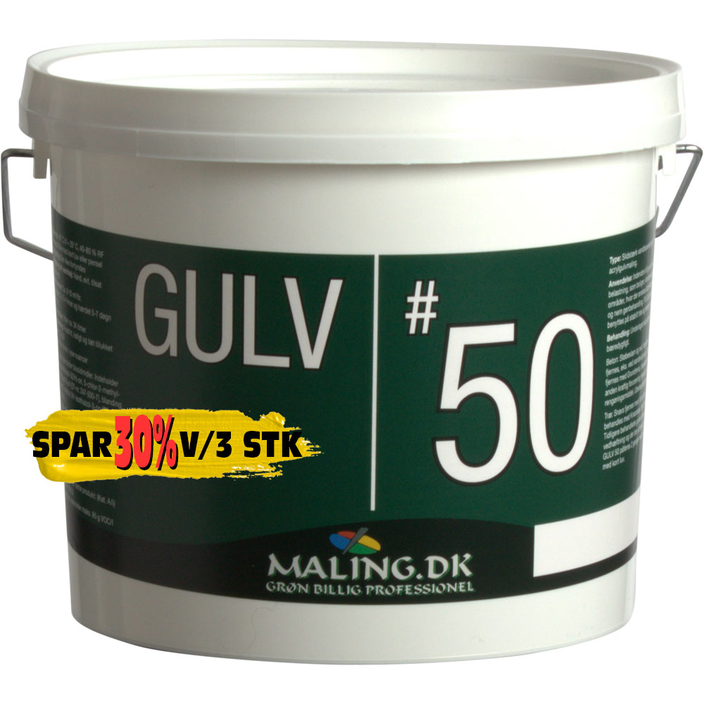 GULV #50, Gulvmaling 2,5 ltr