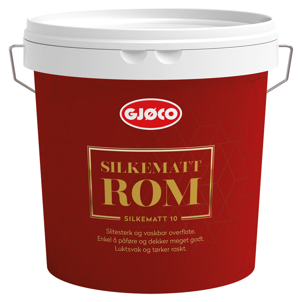 Silkemat Rum, glans 10