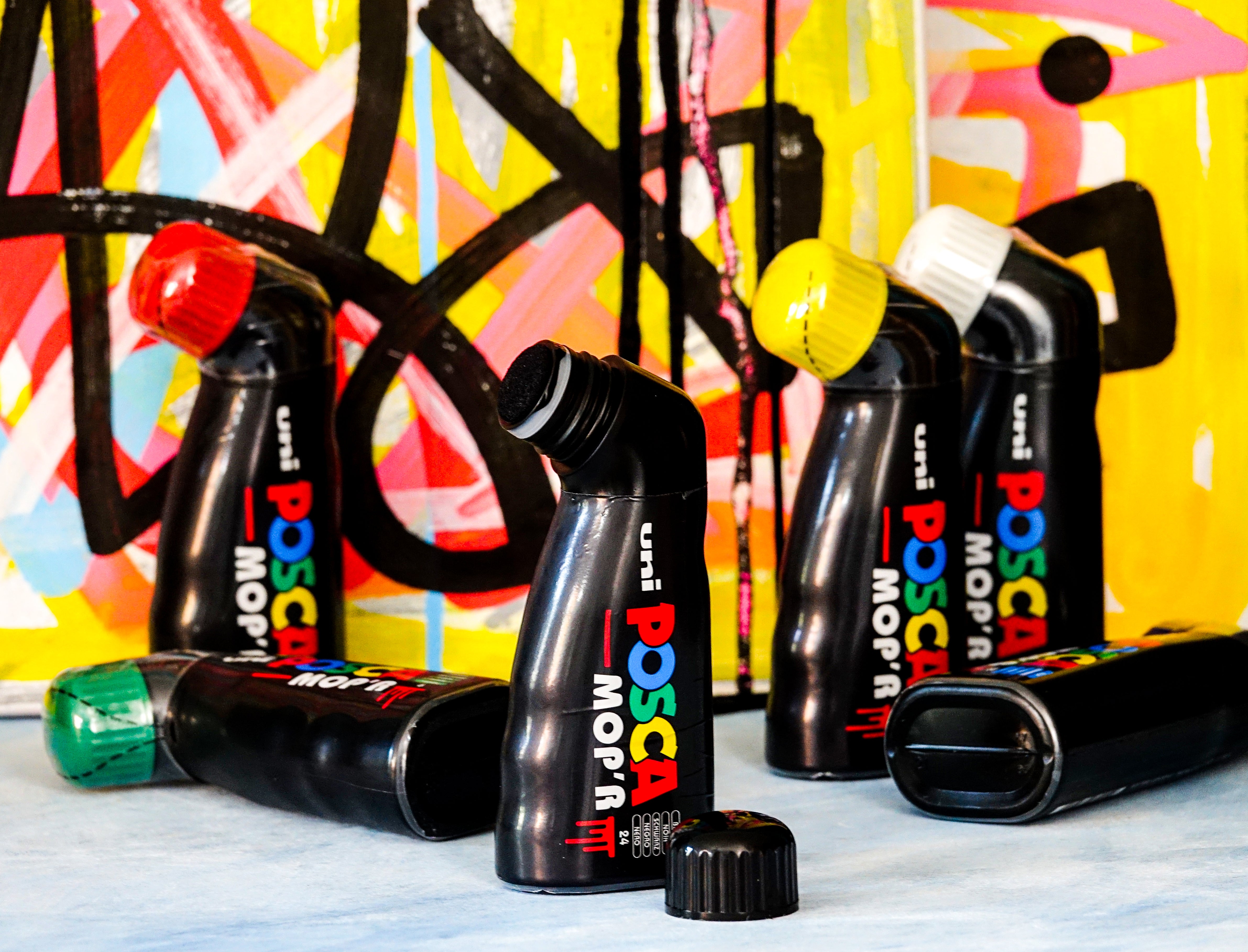 POSCA MOP´R 8 stk sort.