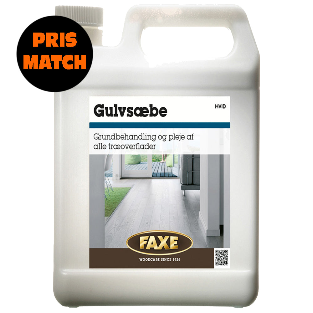 Faxe Gulvsæbe Hvid 5 ltr.