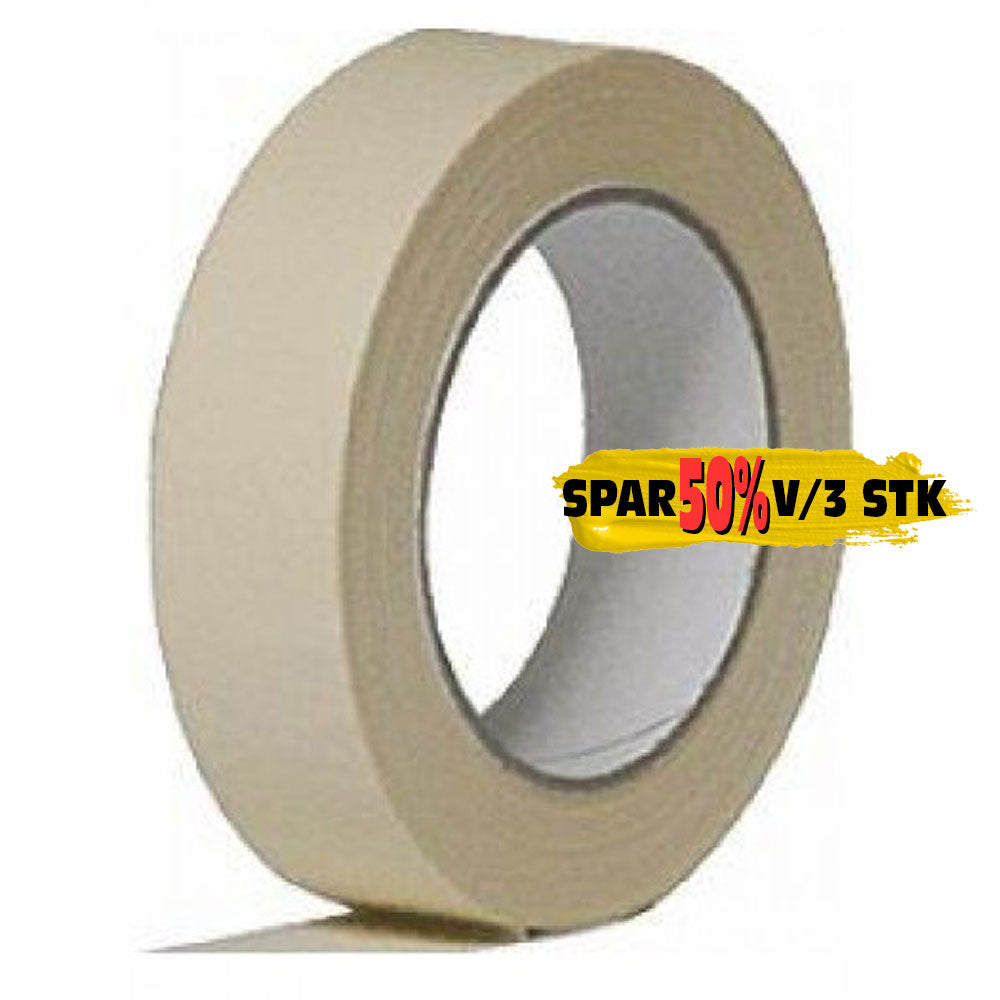 Maler Tape TILBUD. 25mm x 25 mtr