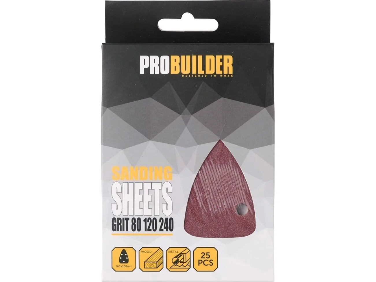 Probuilder Sandpapir ass t/slibemus