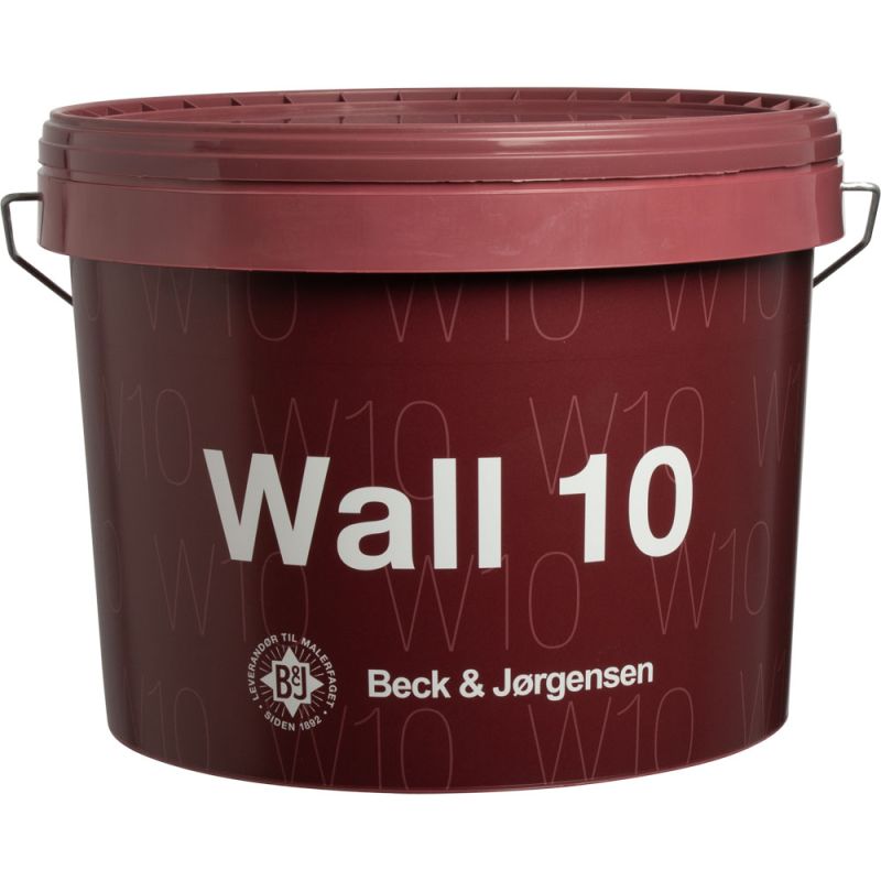 WALL 10 Vægmaling 9 ltr hvid