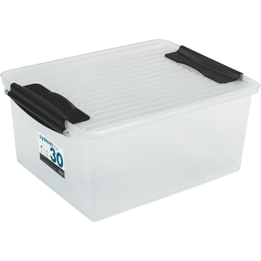 System Box 30 ltr. m/låg