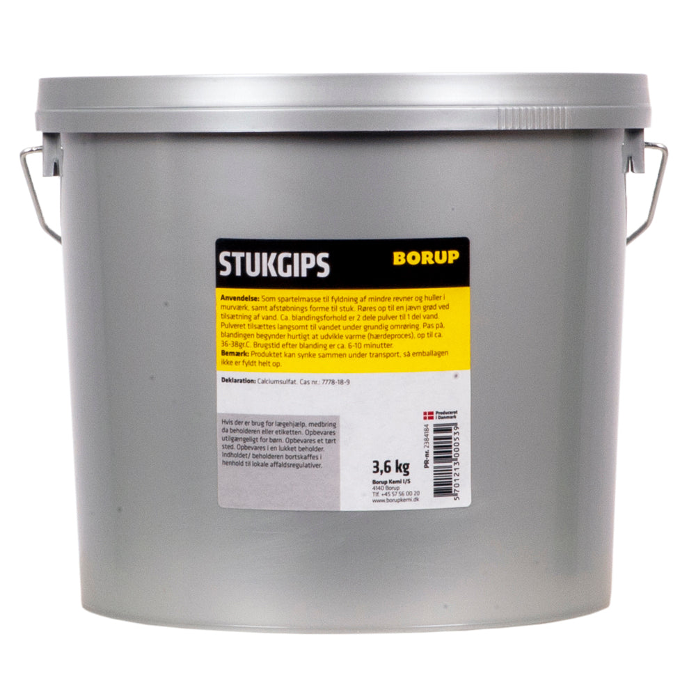 Borup Stukgips 3,6 Kg