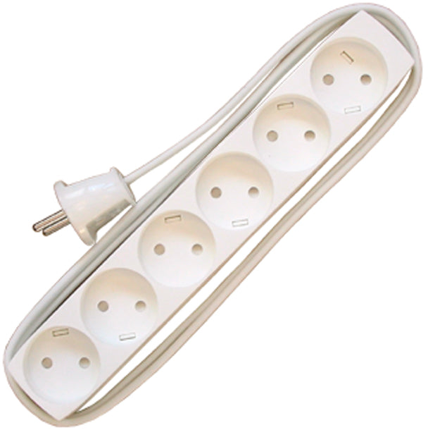 Stikdåse 6 ru m/1,5 ledning