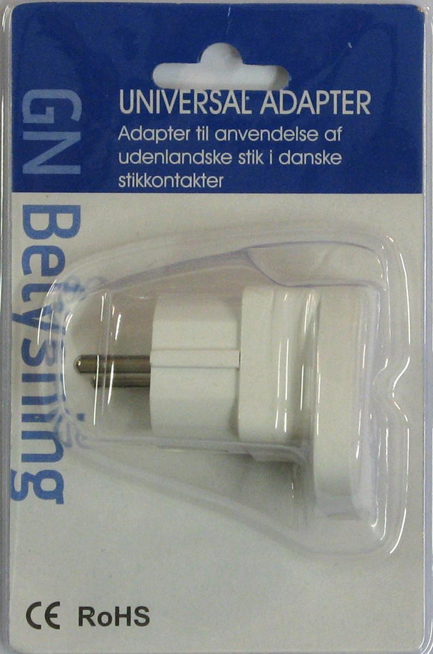 Rejse Adapter universal t/DK