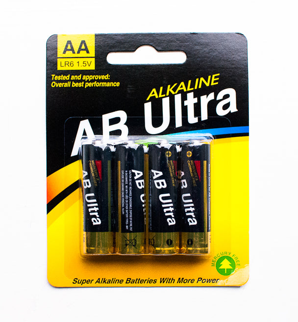 AB Ultra Batteri AA 4 stk.