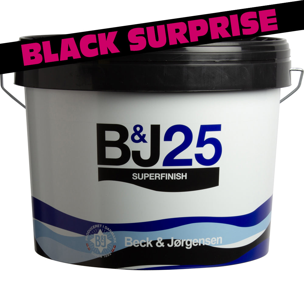 B&J 25 Vægmaling SuperFinish 9 Ltr