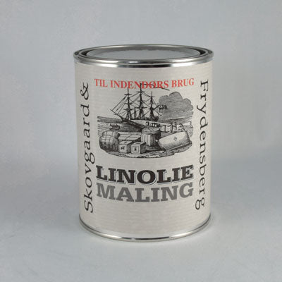 Linoliemaling Inde Hvid, 1 Ltr