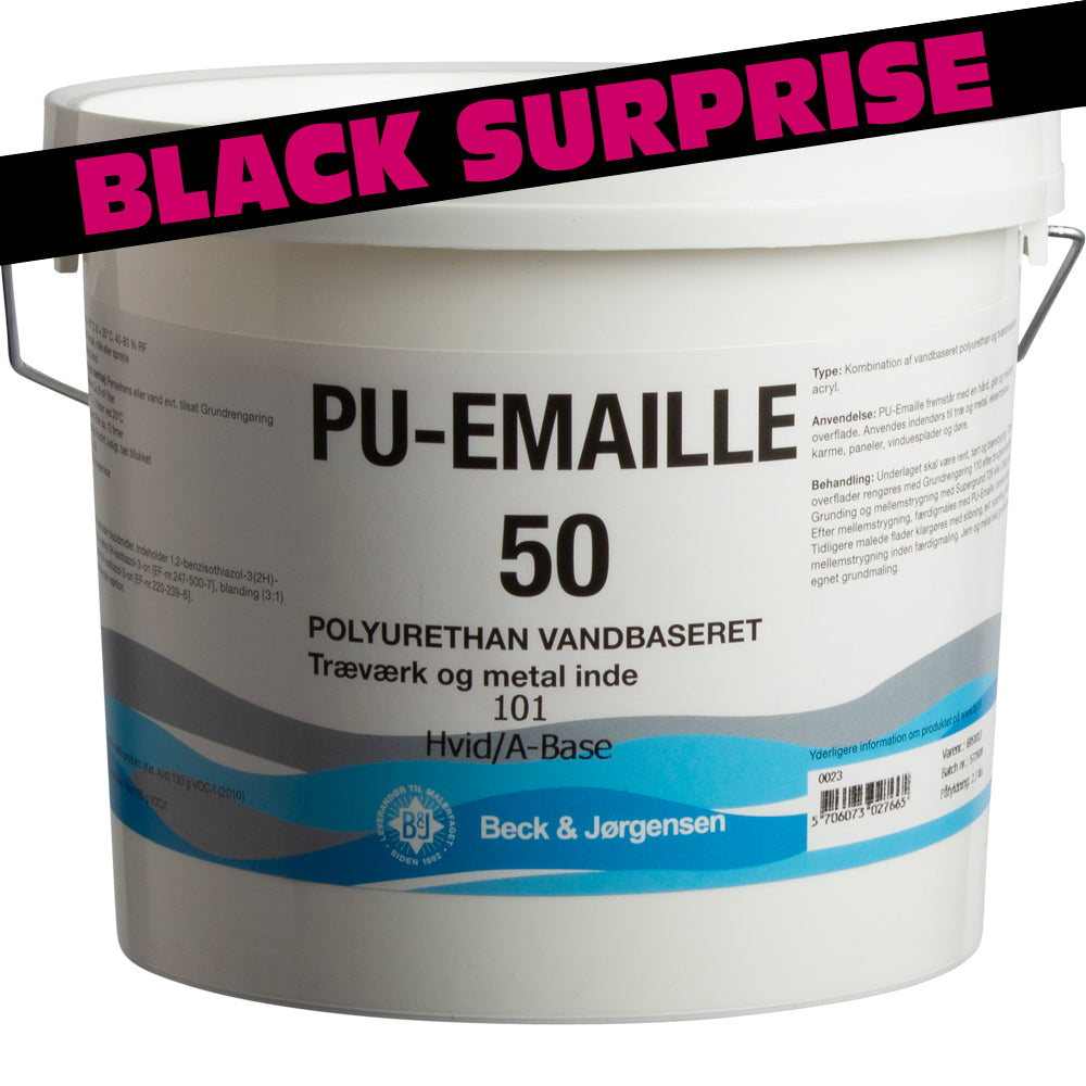 PU Emaille 50 hvid 2,7 ltr