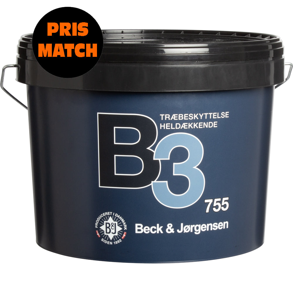 B3 755 Heldækkende Træbeskyttelse 9 ltr