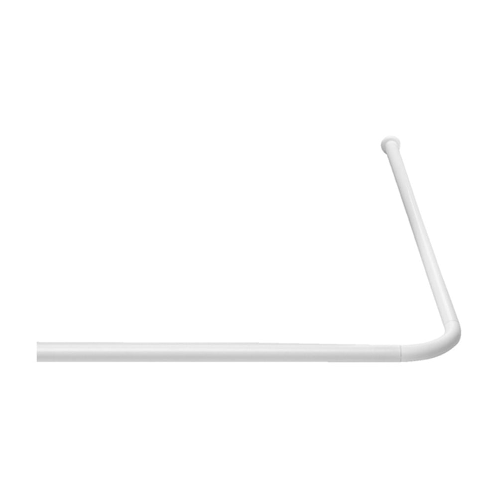 Forhængsstang 90x90 hvid