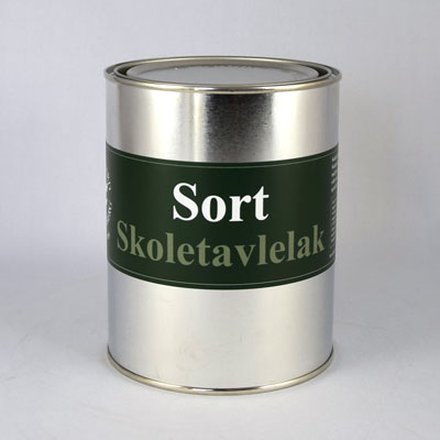 Skoletavlelak, Sort 1 ltr