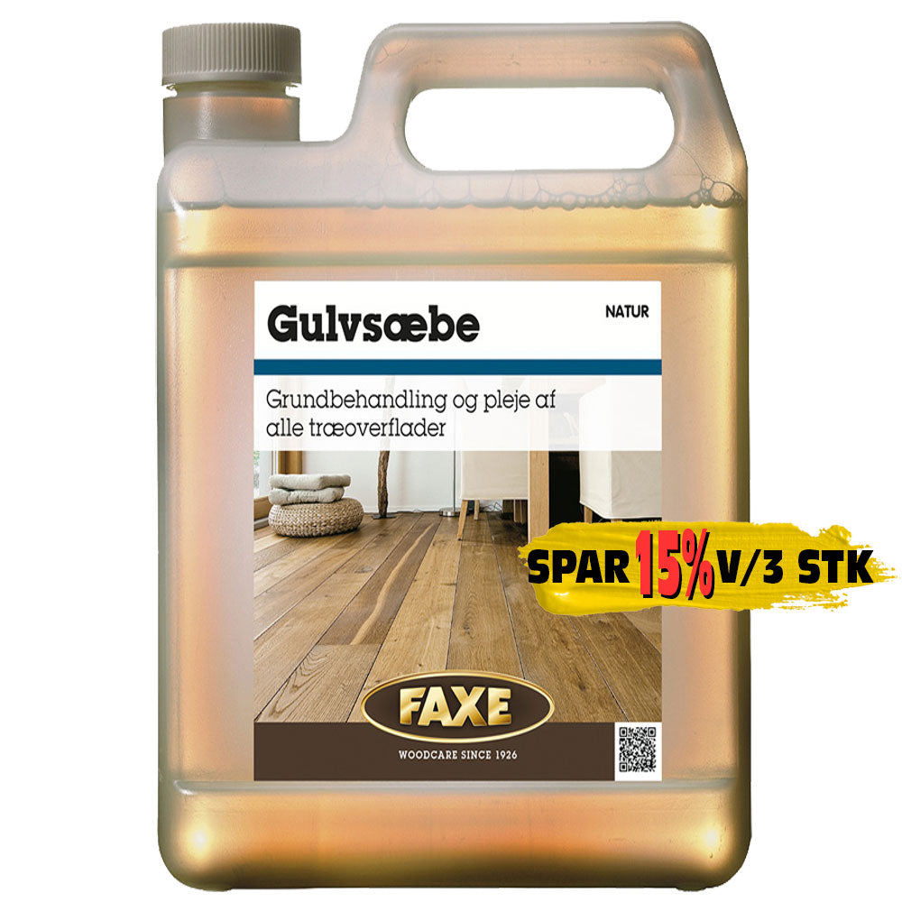 Faxe Gulvsæbe Natur 5 ltr.